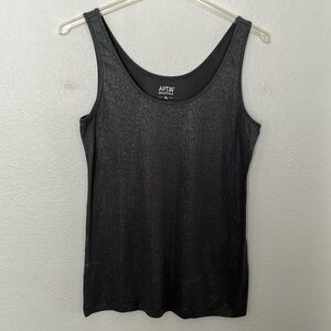 🩶SHIMMERY GREY/SILVER TANK TOP BY APT 9 NWOT SZ XL EXCELLENT CONDITION